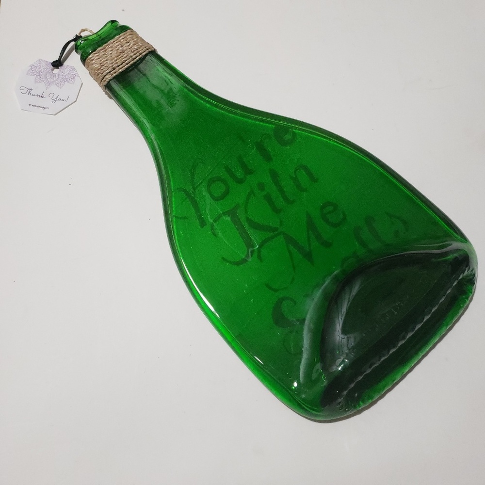 Slumped Bottle Cheese Tray